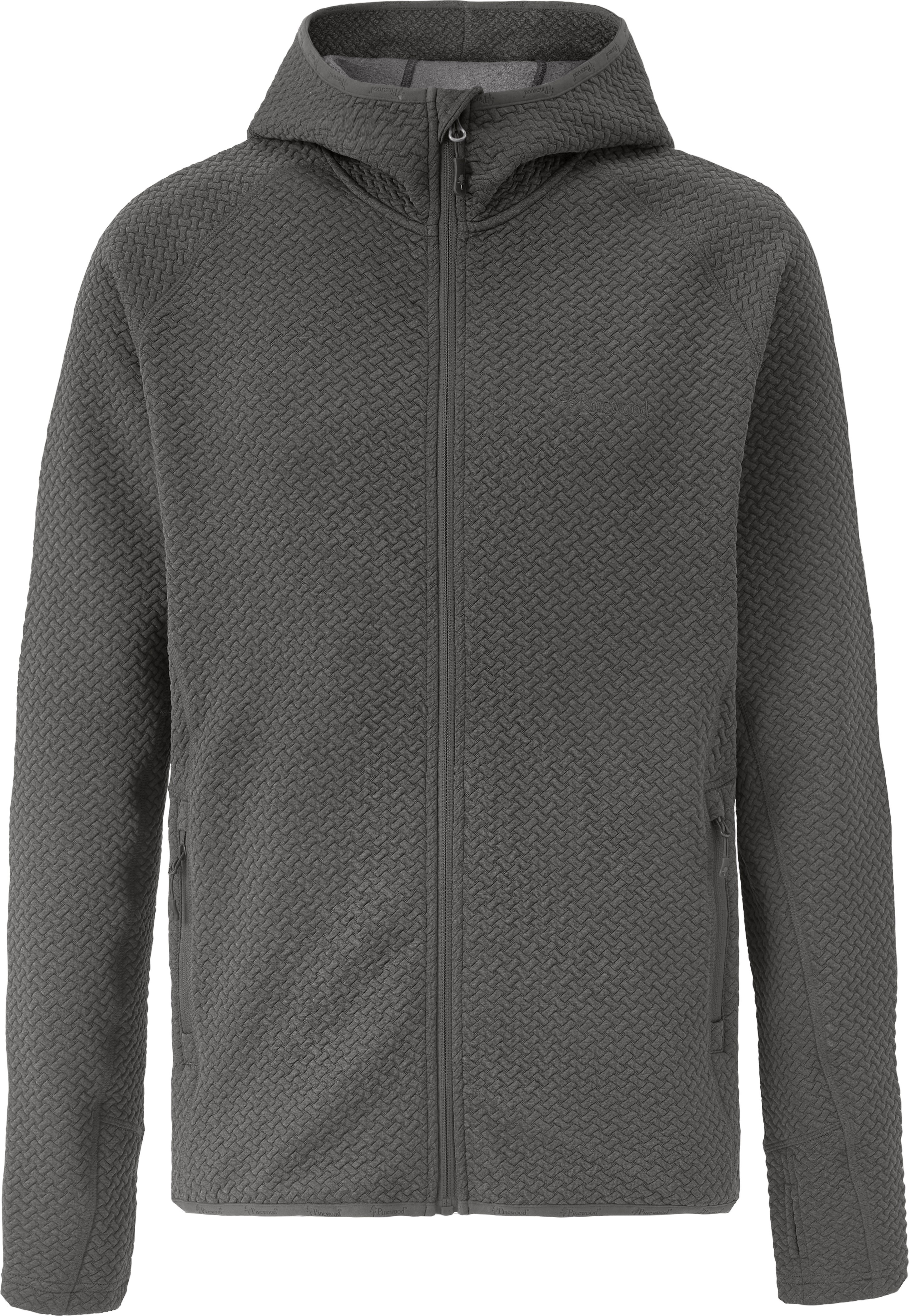 Pinewood Men’s Everyday Travel Full Zip Sweater Grey Mel