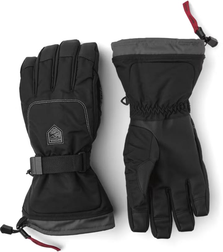 Hestra Gauntlet Sr. - 5 Finger Black/Black Hestra