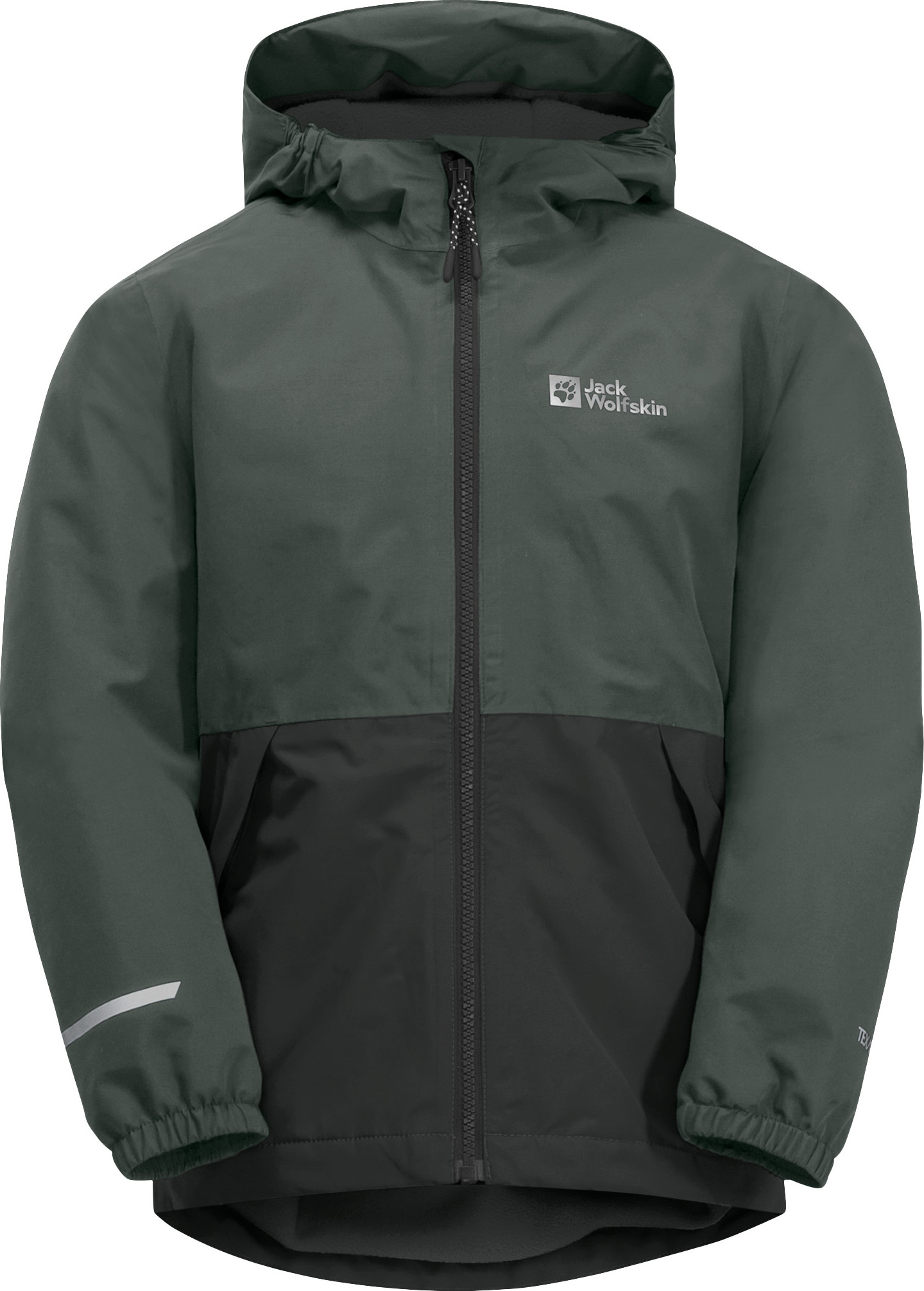 Jack Wolfskin Kids’ Snowy Days Jacket Slate Green/Black