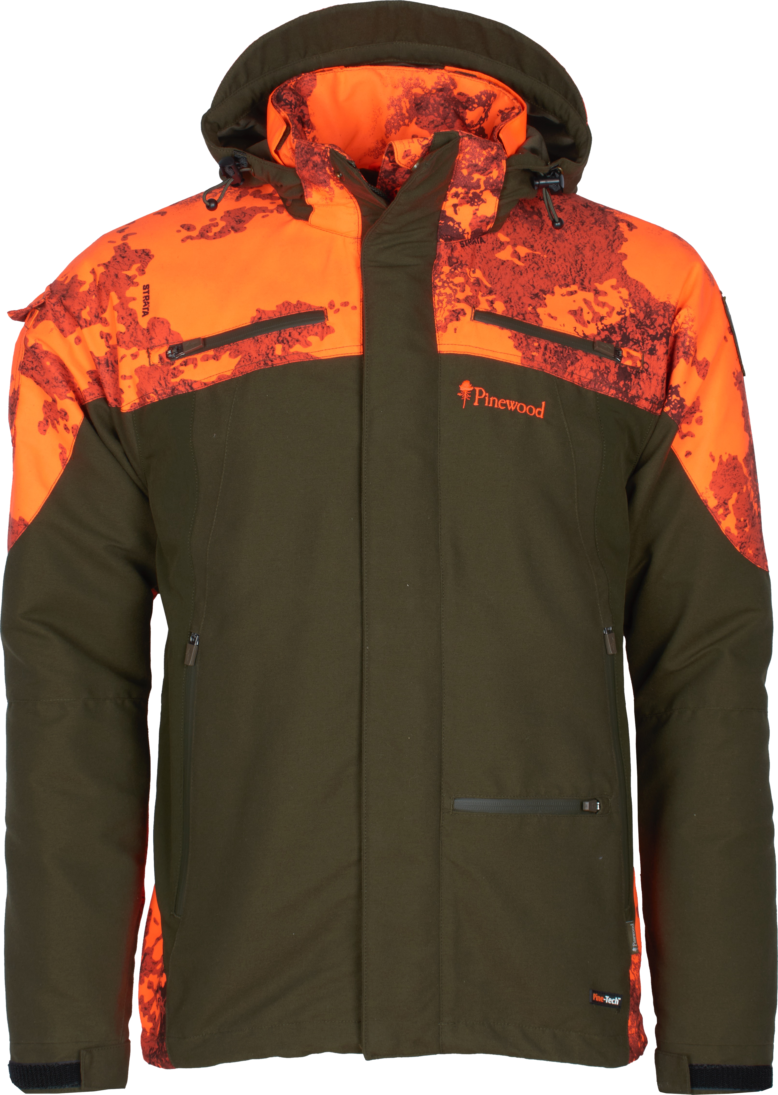 Pinewood Men’s Hunter Pro Xtreme 2.0 Camou Jacket Mossgreen/Strata Blaze