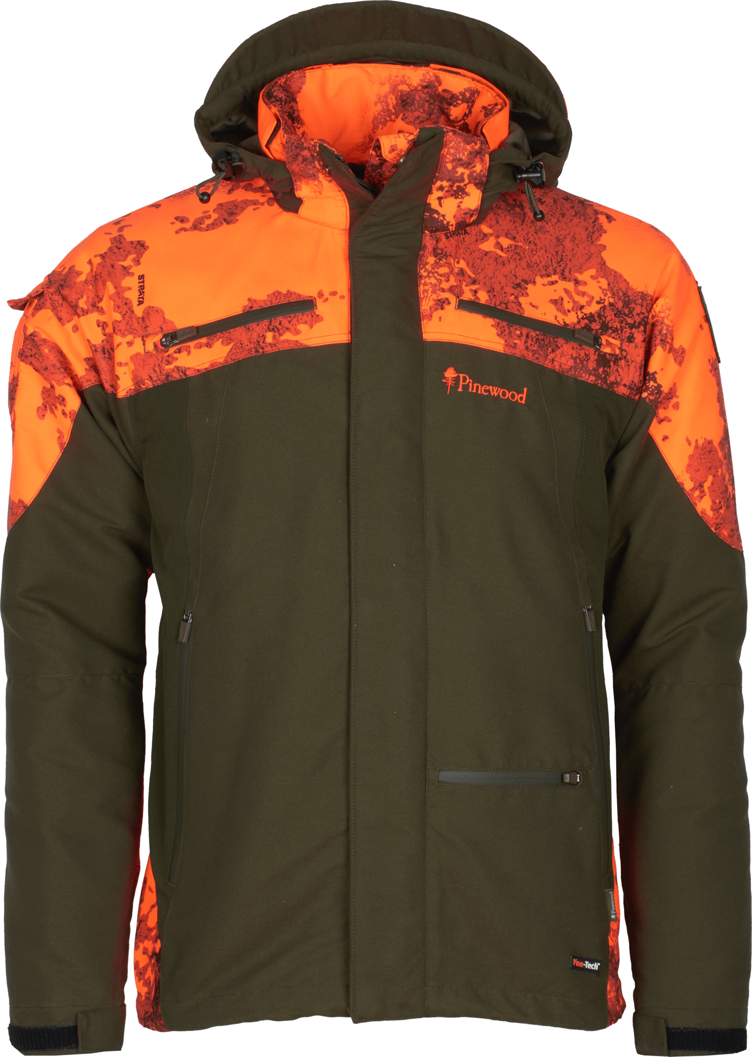 Pinewood Men's Hunter Pro Xtreme 2.0 Camou Jacket Mossgreen/Strata Blaze