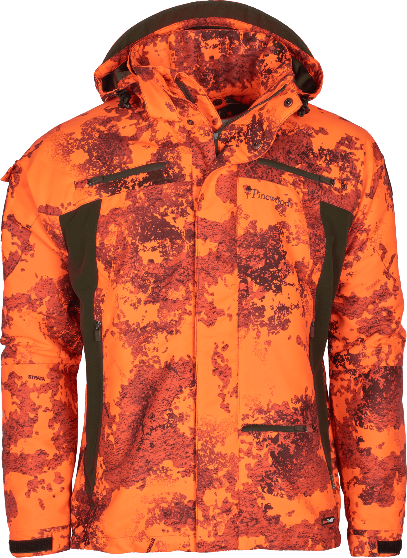 Pinewood Men's Hunter Pro Xtreme 2.0 Camou Jacket Strata Blaze