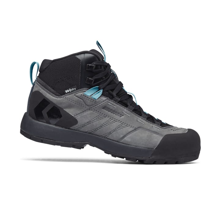 Black Diamond Women's Misson Leather Mid WP Steel Grey/Costal Blue Black Diamond