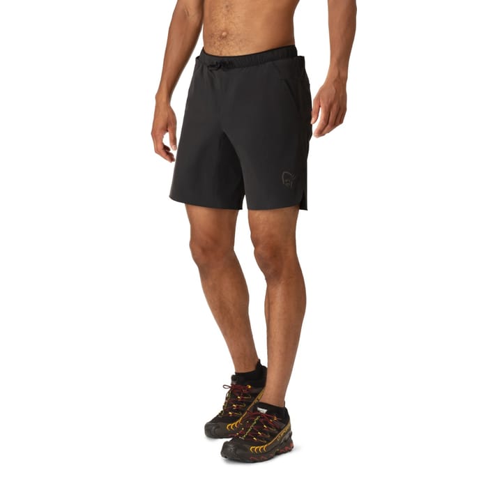 Norrøna Men's Senja Flex1 9" Shorts Caviar Norrøna