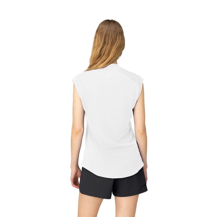 Norrøna Women's Senja Equaliser Sleeveless T-Shirt Snow White Norrøna