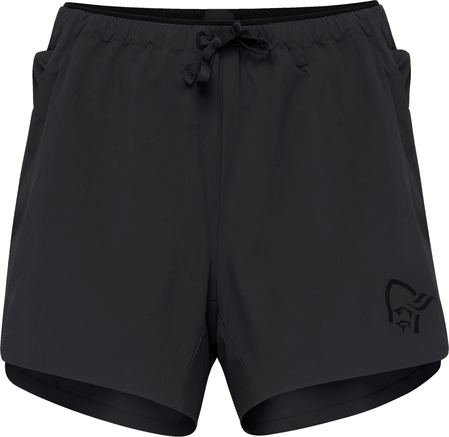 Norrøna Women's Senja Flex1 4'' Shorts Caviar