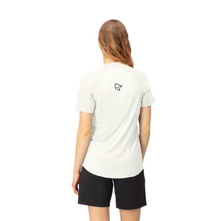 Norrøna Women's Senja Equaliser Lightweight T-Shirt Snow White Norrøna