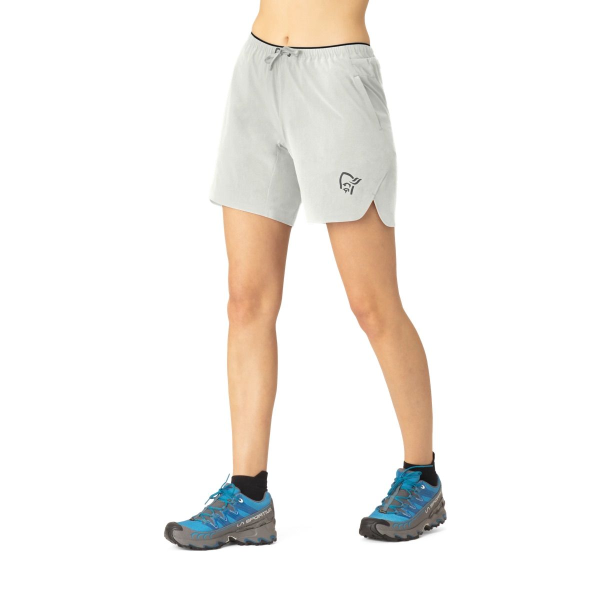 Norrøna Women's Senja Flex1 8" Shorts Oatmeal