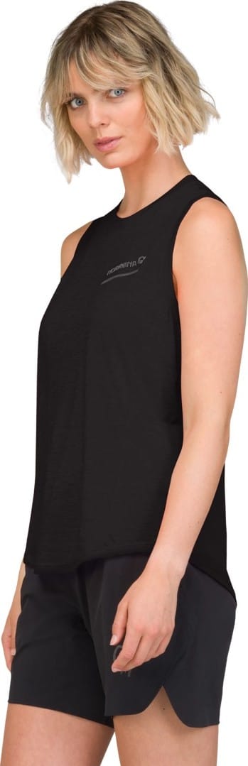 Norrøna Women's Senja Equaliser Tank Top Caviar Norrøna