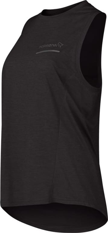 Norrøna Women's Senja Equaliser Tank Top Caviar Norrøna