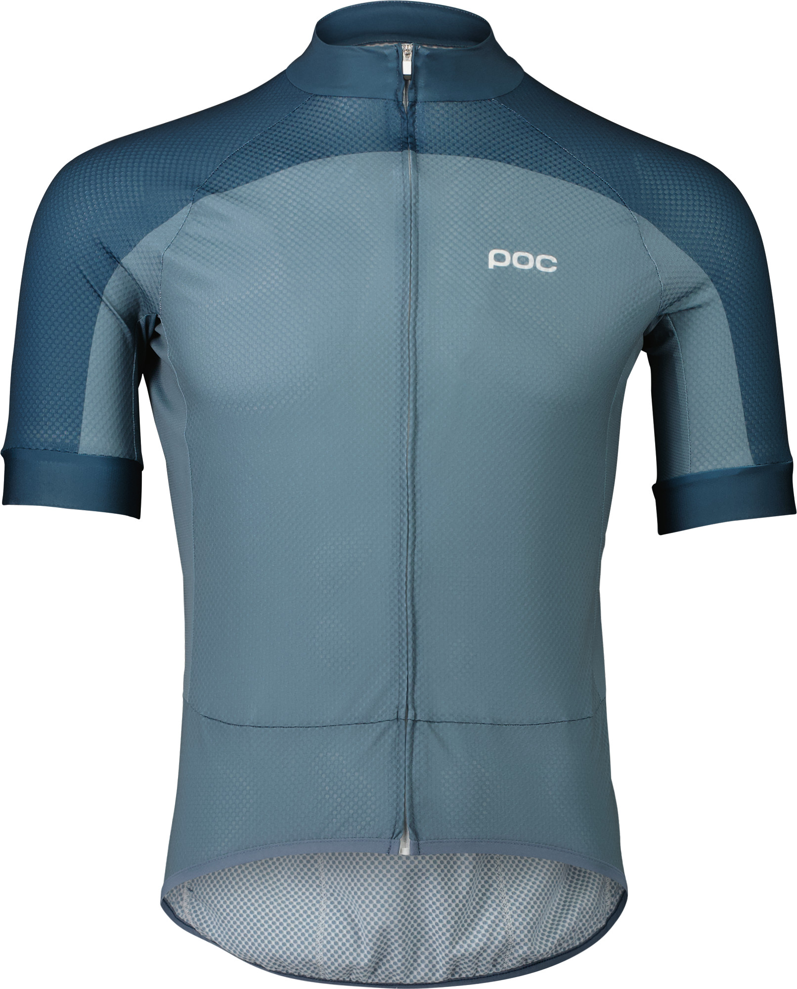 POC Men’s Essential Road Logo Jersey Calcite Blue/Dark Calcite Blue