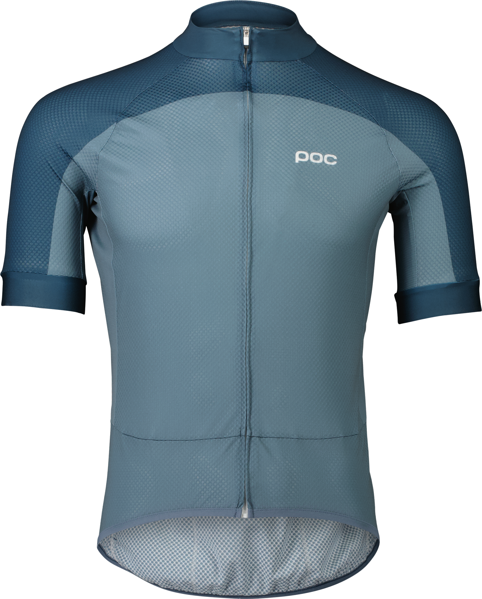 POC Men’s Essential Road Logo Jersey Calcite Blue/Dark Calcite Blue