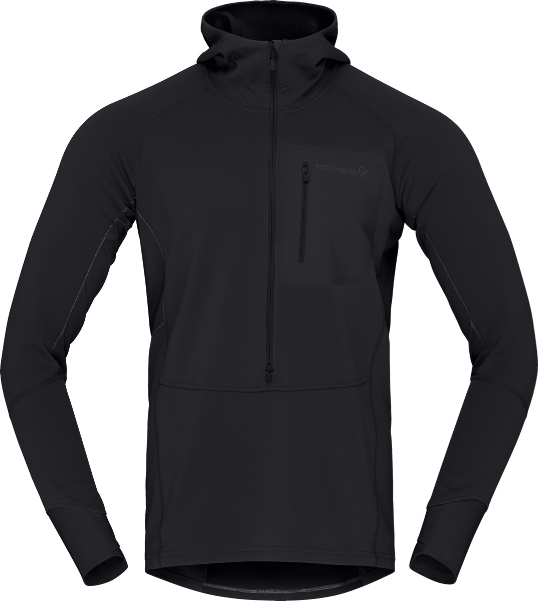 Norrøna Men’s Senja Warm1 Hood Caviar