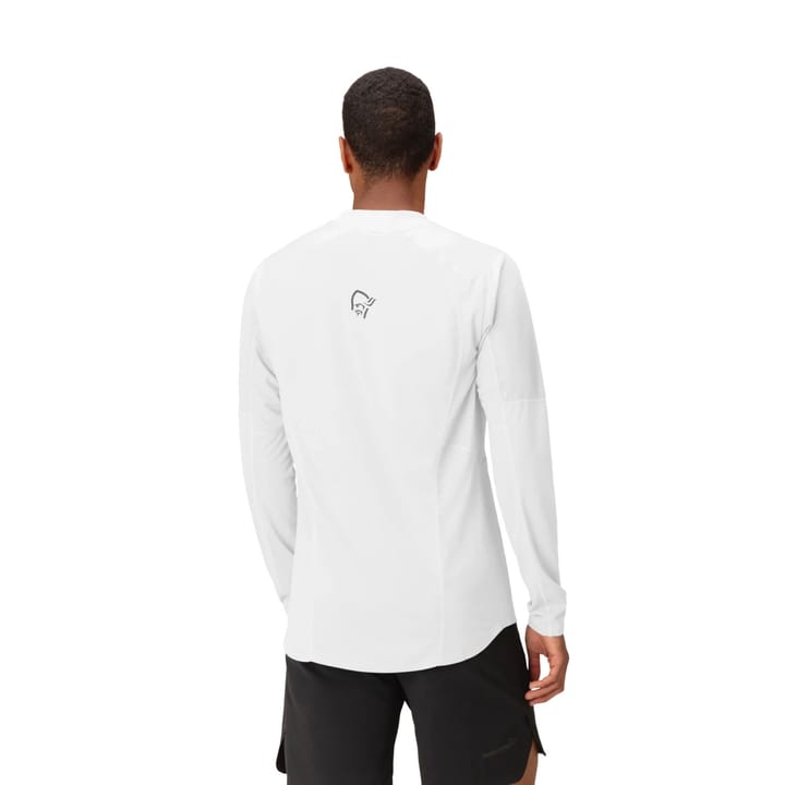 Norrøna Men's Senja Equaliser Lightweight Long Sleeve Snow White Norrøna