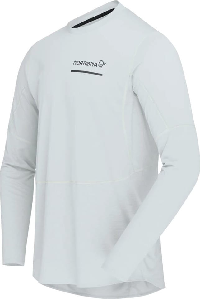 Norrøna Men's Senja Equaliser Lightweight Long Sleeve Snow White Norrøna