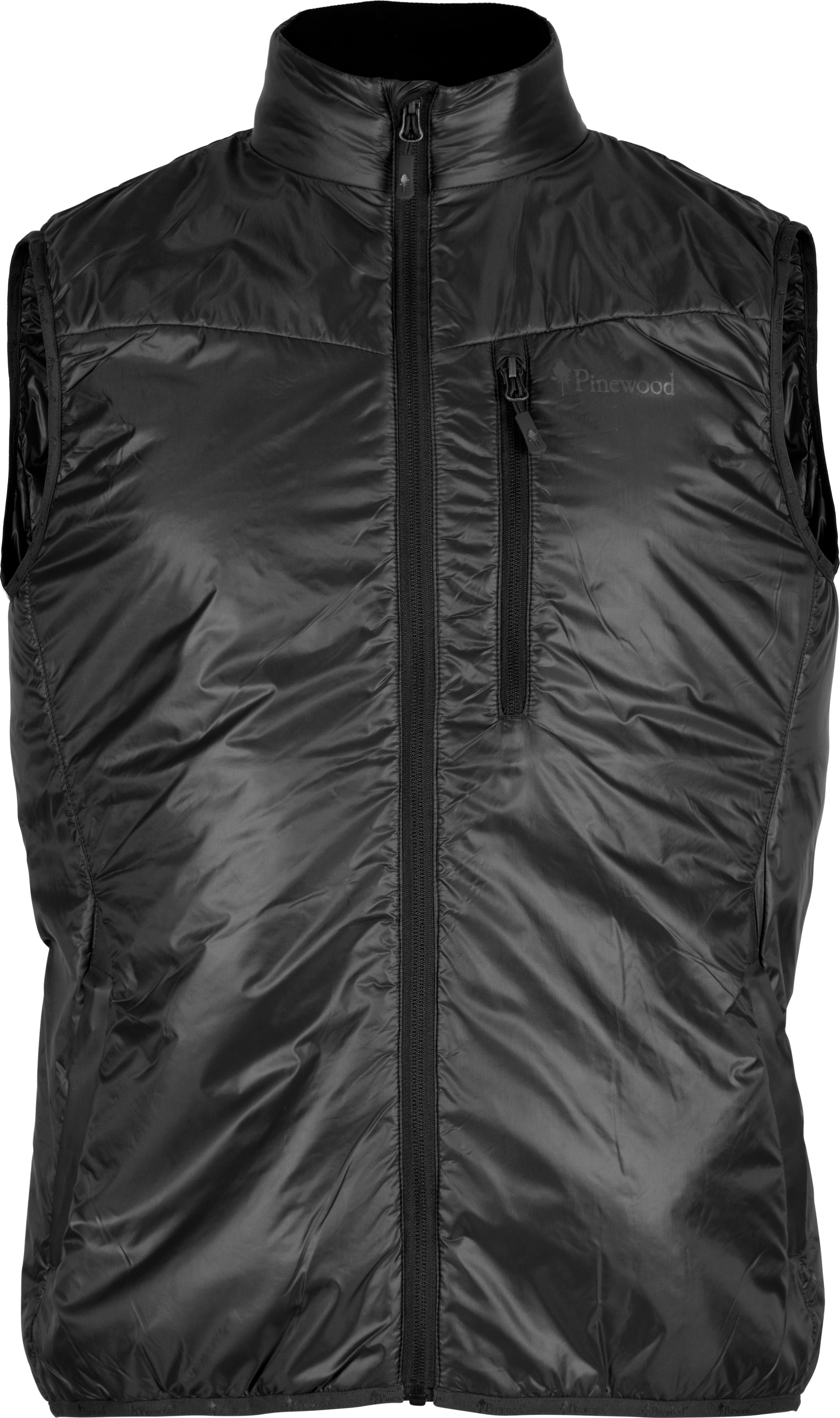 Pinewood Men’s Wool Insulated Midlayer Vest Black