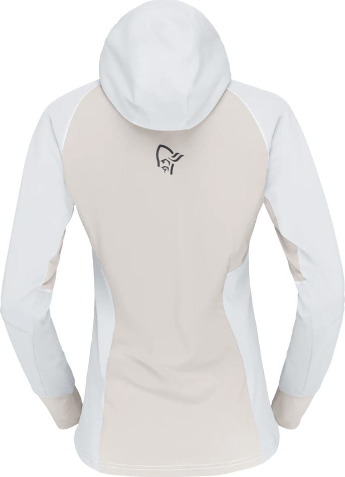 Norrøna Women's Senja Warm1 Hood Snow White Norrøna