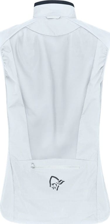 Norrøna Women's Senja Aero90 Vest  Snow White Norrøna