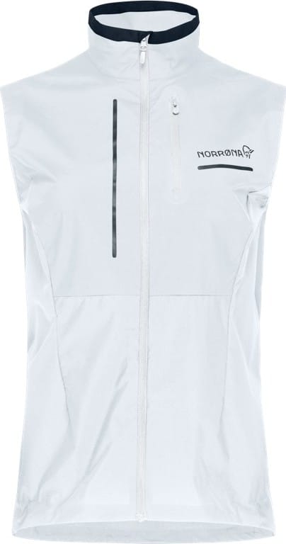 Norrøna Women's Senja Aero90 Vest  Snow White Norrøna