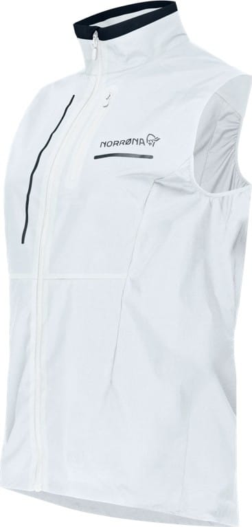 Norrøna Women's Senja Aero90 Vest  Snow White Norrøna