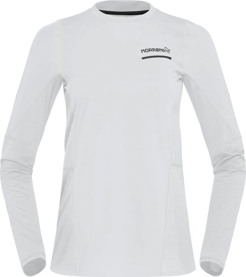 Norrøna Women's Senja Equaliser Lightweight Long Sleeve  Snow White