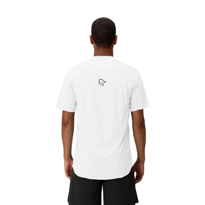 Norrøna Men's Senja Equaliser Lightweight T-Shirt  Snow White Norrøna