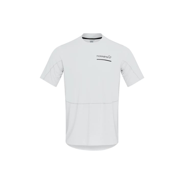 Norrøna Men's Senja Equaliser Lightweight T-Shirt  Snow White Norrøna