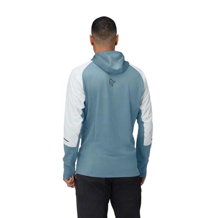 Norrøna Men's Senja Alpha90 Zip Hood Snow White Norrøna