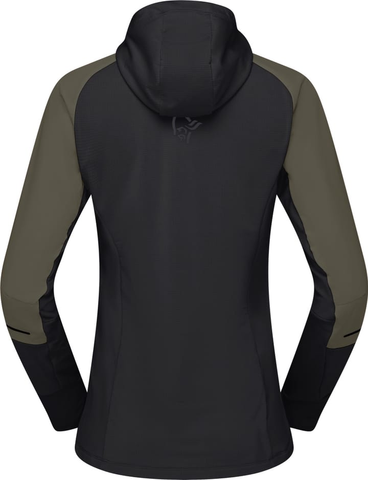 Norrøna Women's Senja Alpha90 Zip Hood Olive Night Norrøna