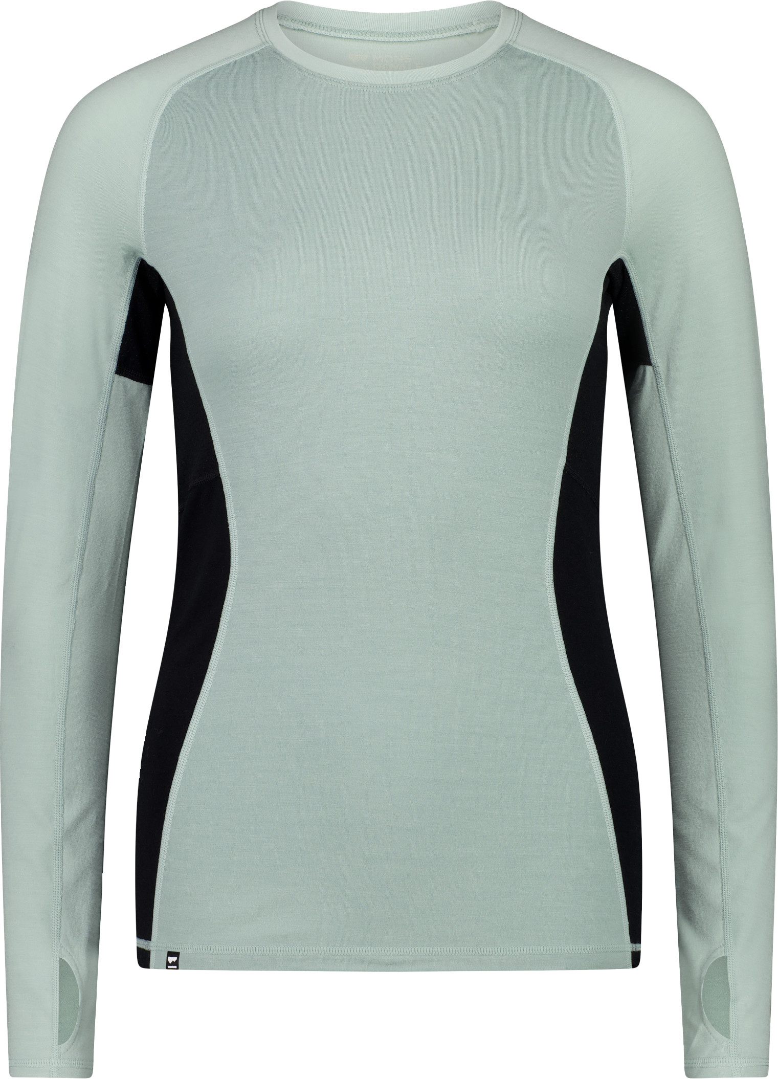 Mons Royale Women’s Olympus Longsleeve Glacier/dew/black