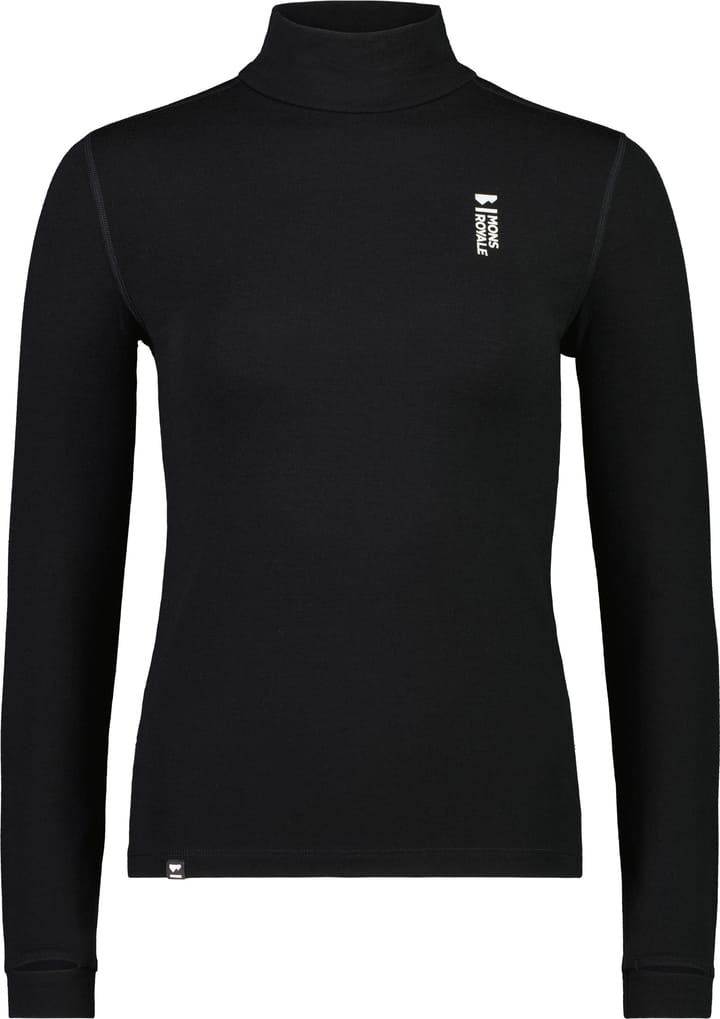 Mons Royale Women's Cascade Merino Flex 200 Mock Neck Long Sleeve Mons Royale