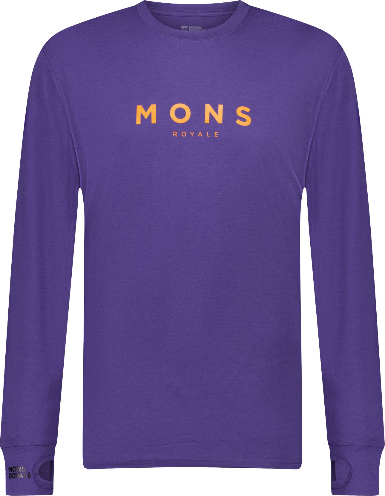 Mons Royale Men’s Yotei Classic Longsleeve Violet