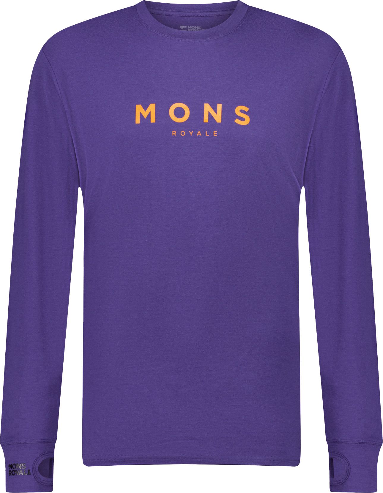 Mons Royale Men's Yotei Classic Longsleeve Violet