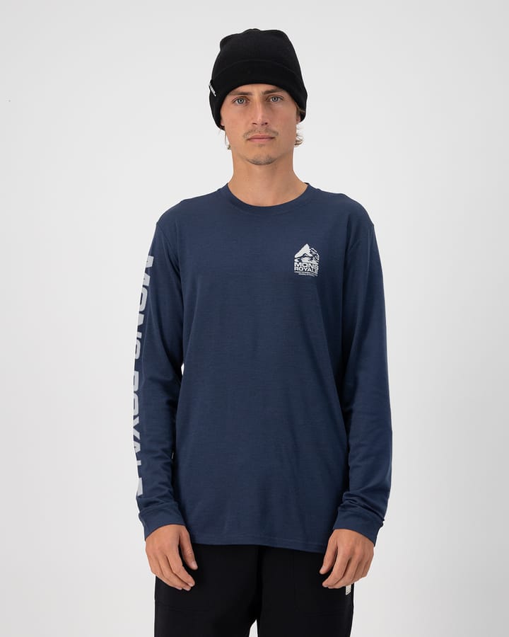 Mons Royale Men's Icon Longsleeve Midnight Mons Royale