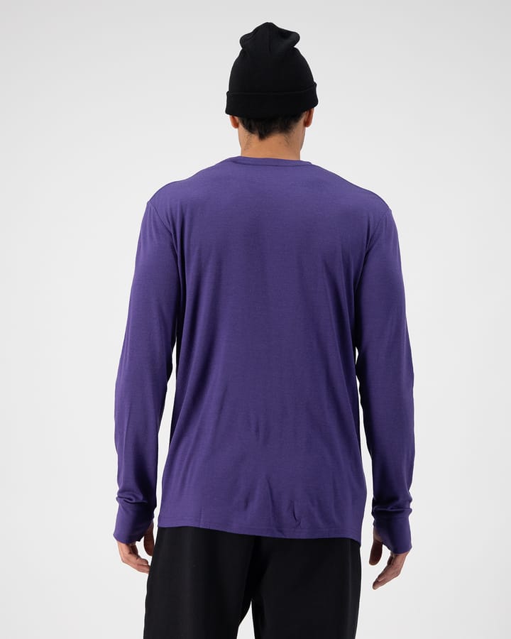 Mons Royale Men's Yotei Classic Longsleeve Violet Mons Royale