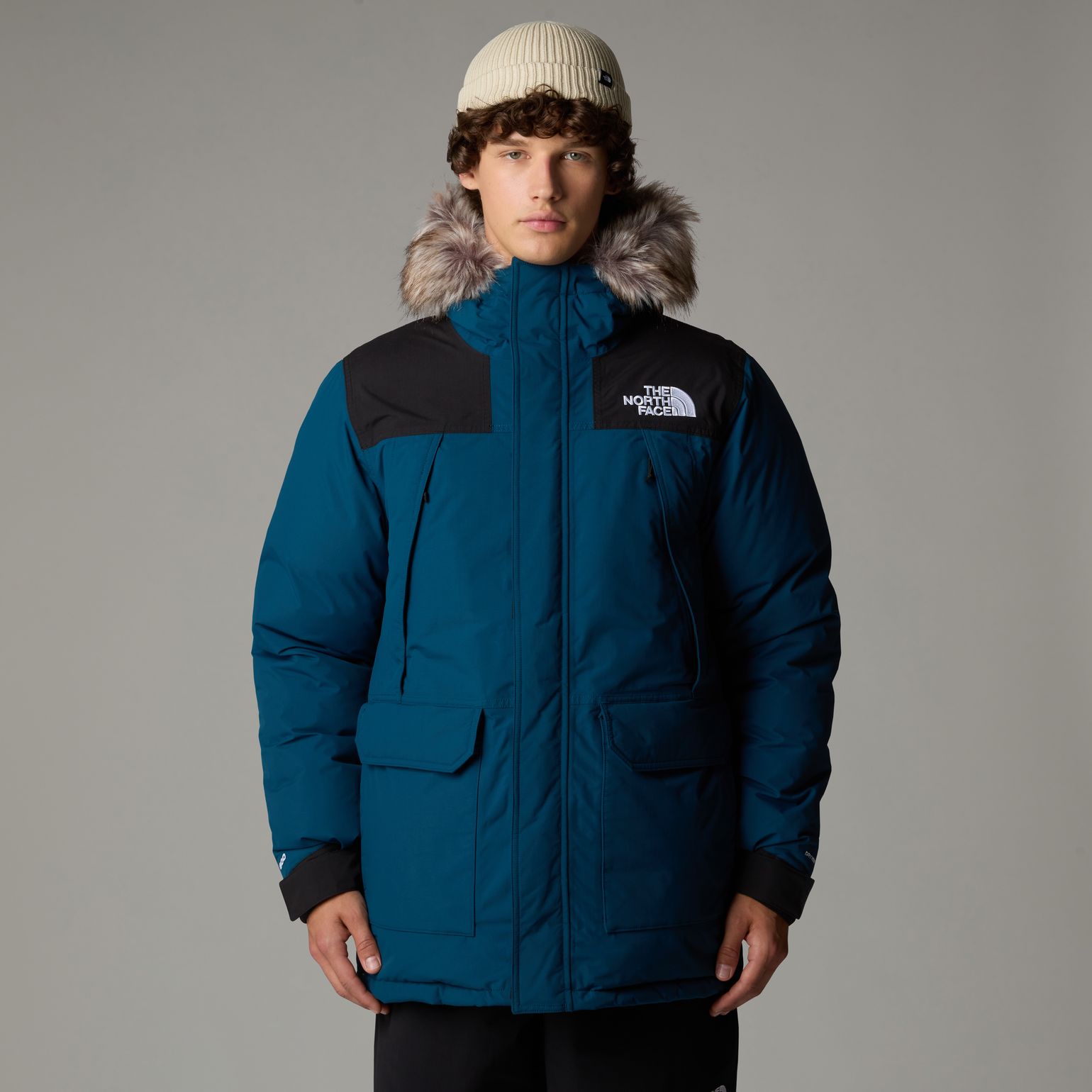 The North Face Men's McMurdo Parka Midnight Petrol/TNF Black