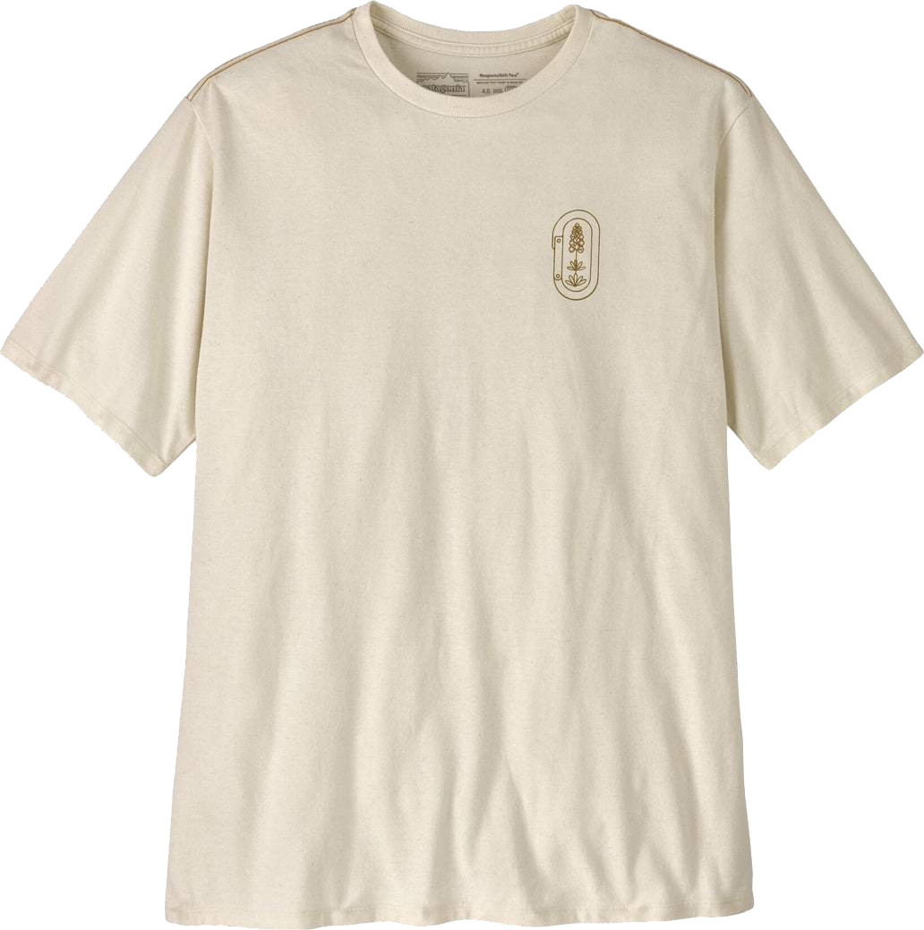 Patagonia Men’s Clean Climb Trade Responsibili-Tee Birch White