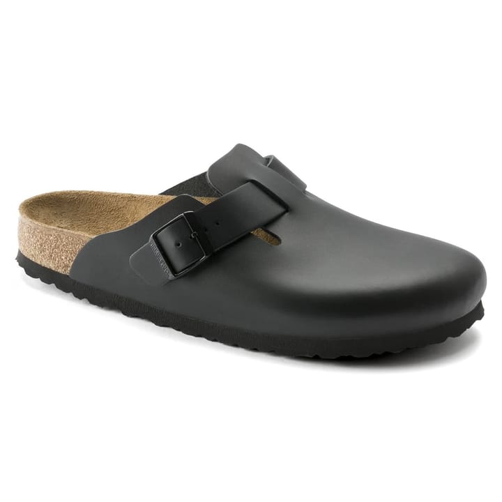 Birkenstock Boston Natural Leather Black Birkenstock