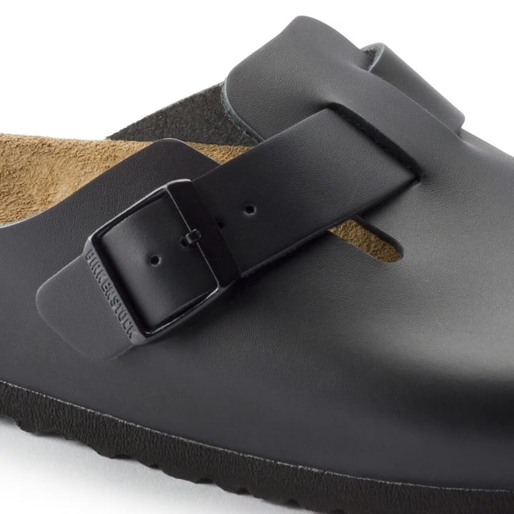 Birkenstock Boston Natural Leather Black Birkenstock