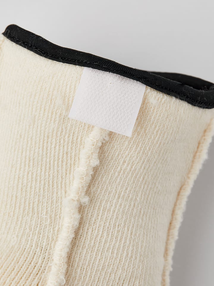 Hestra Junior Wool Terry Liner Mitt Off White Hestra