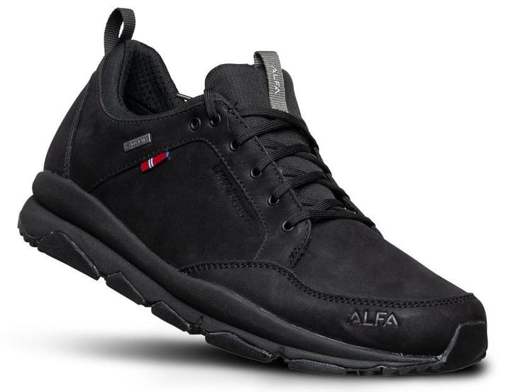 Alfa Men's Laggo Leather Advance GORE-TEX Black Alfa