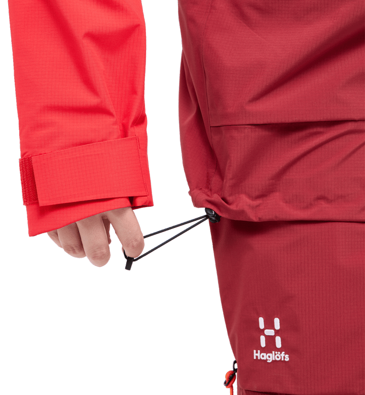 Haglöfs Women's Vassi Gore-Tex Pro Jacket Carmine Red/Bright Red Haglöfs