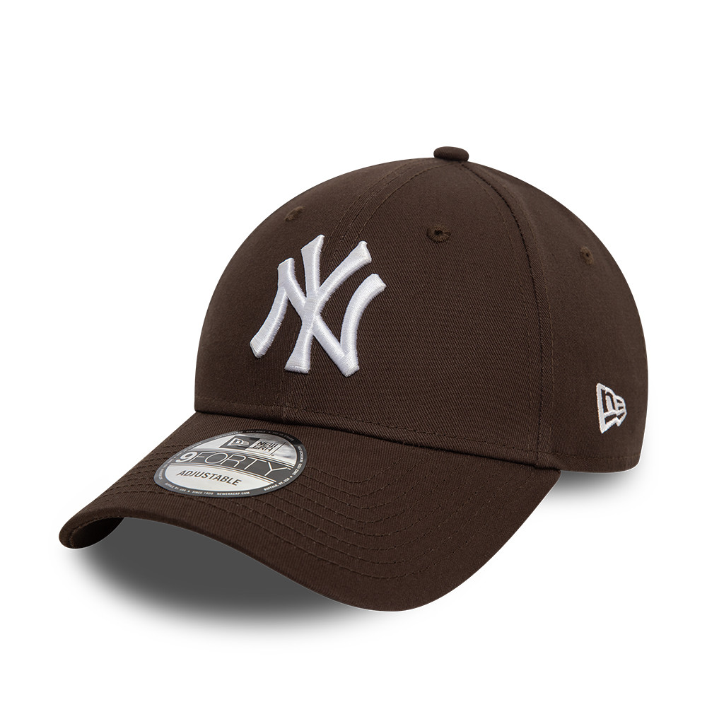 New Era Men's Nos League Ess 9forty New York Yankees Brown/White, OneSize