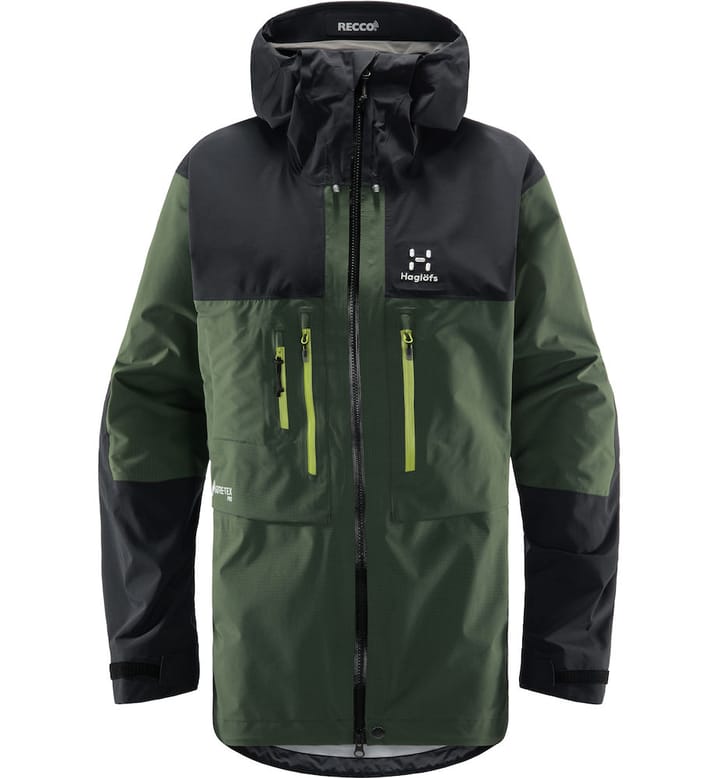 Haglöfs Roc Nordic Gore-Tex Pro Jacket Men's Fjell Green/True Black Haglöfs