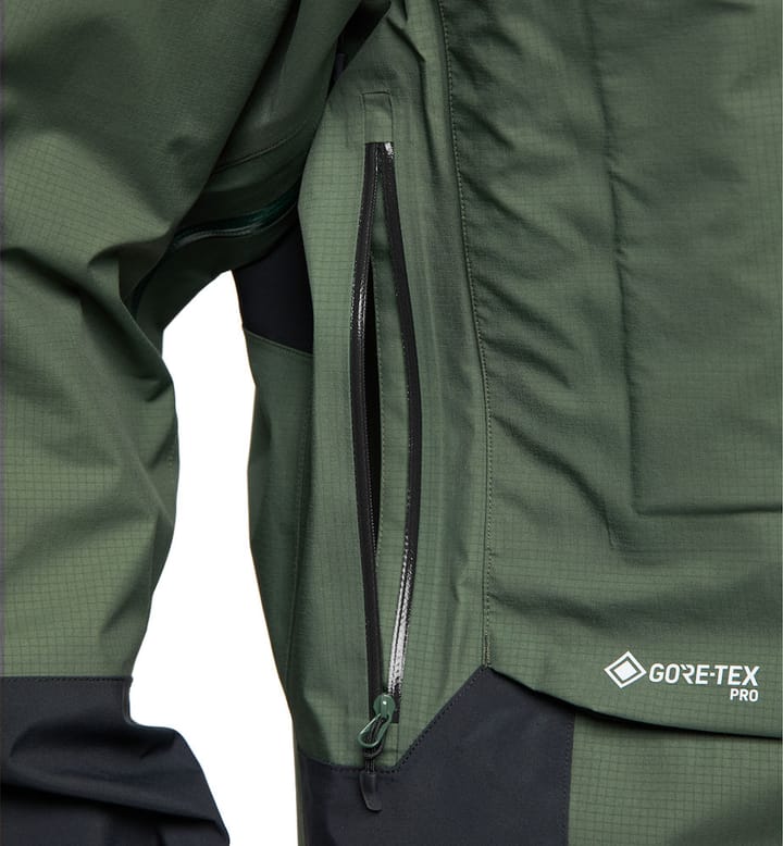 Haglöfs Roc Nordic Gore-Tex Pro Jacket Men's Fjell Green/True Black Haglöfs