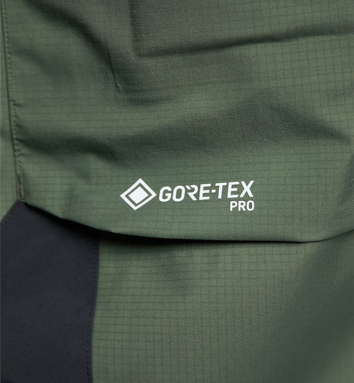 Haglöfs Roc Nordic Gore-Tex Pro Jacket Men's Fjell Green/True Black Haglöfs