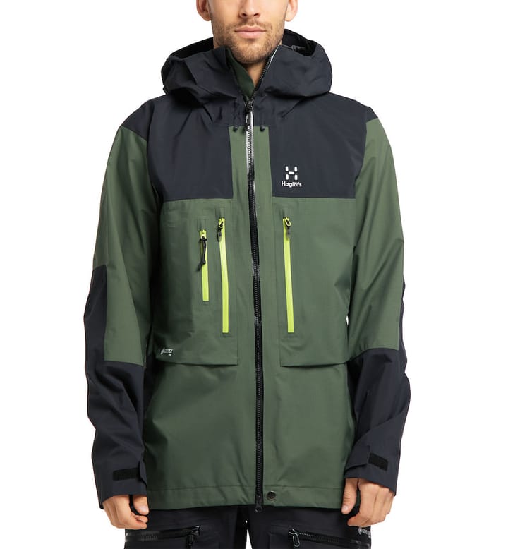 Haglöfs Roc Nordic Gore-Tex Pro Jacket Men's Fjell Green/True Black Haglöfs