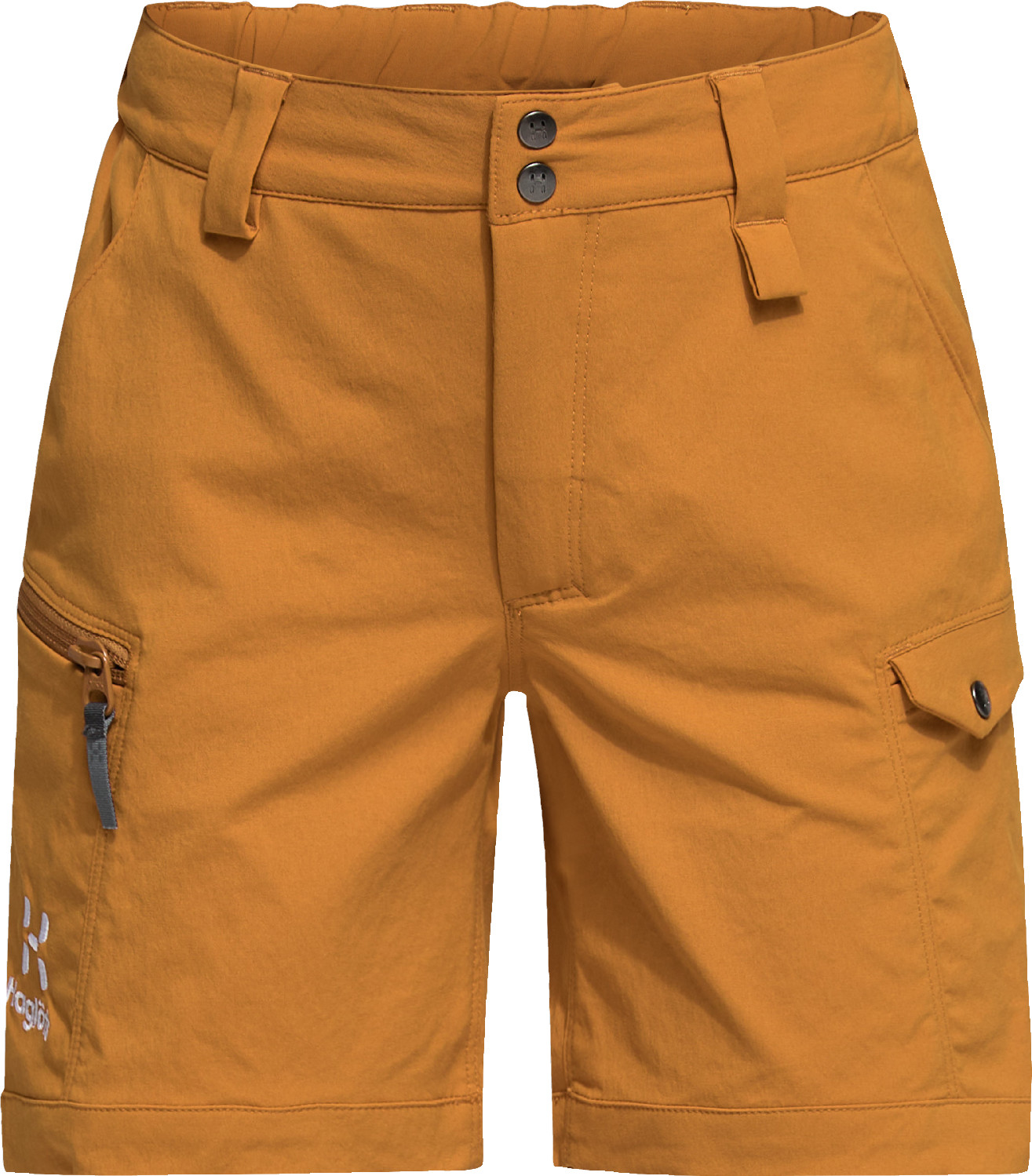 Haglöfs Juniors’ Mid Fjell Shorts Golden Brown