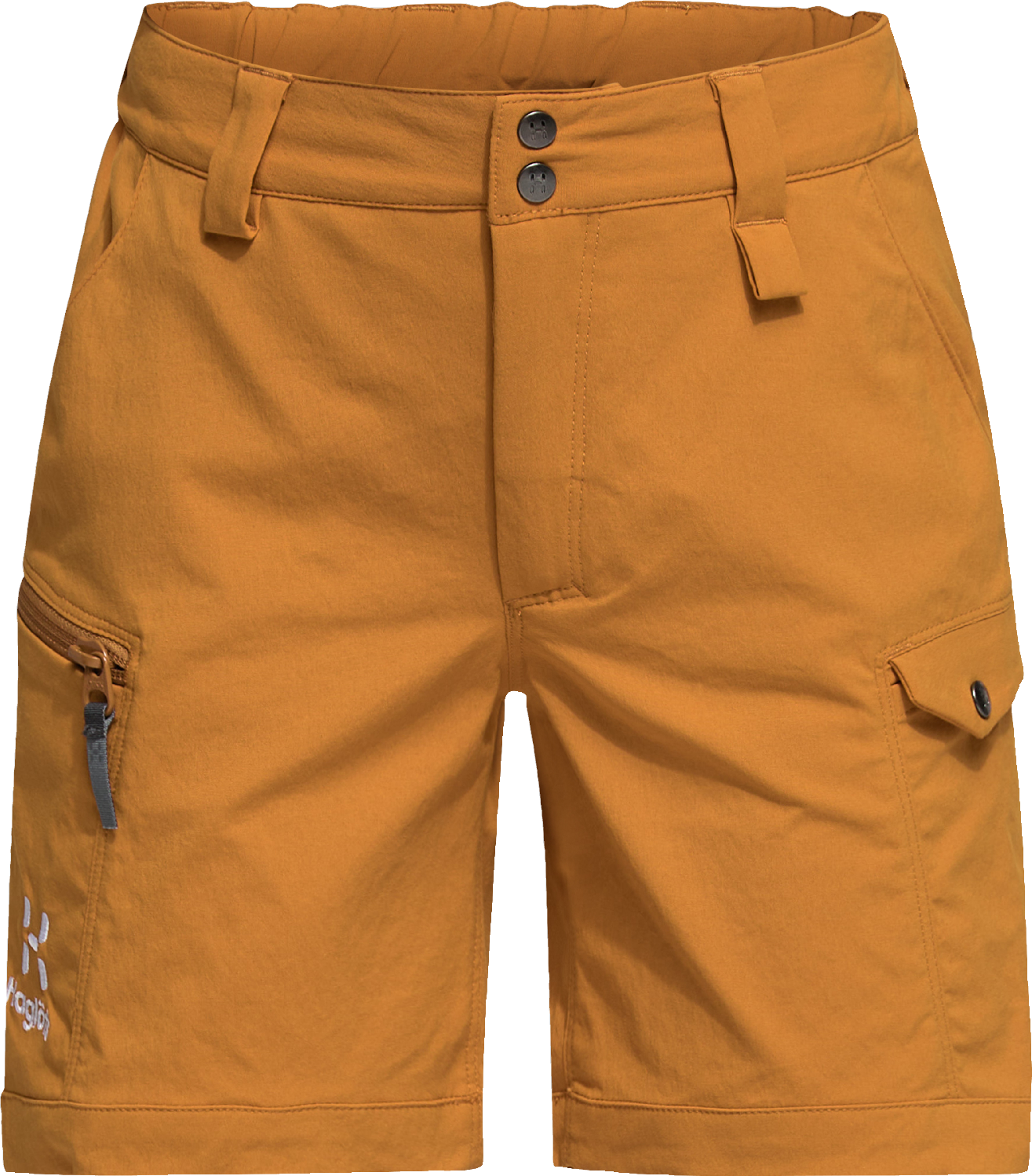 Haglöfs Juniors’ Mid Fjell Shorts Golden Brown