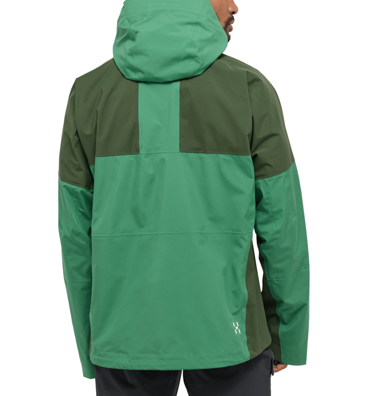 Haglöfs Men's Spitz Gore-Tex Pro Jacket Seaweed Green/Dark Jelly Green Haglöfs